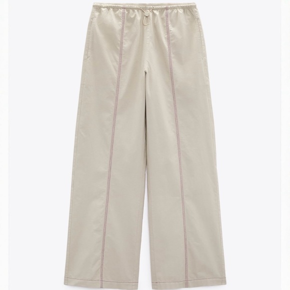 NWT Zara Parachute Pants - Picture 1 of 6